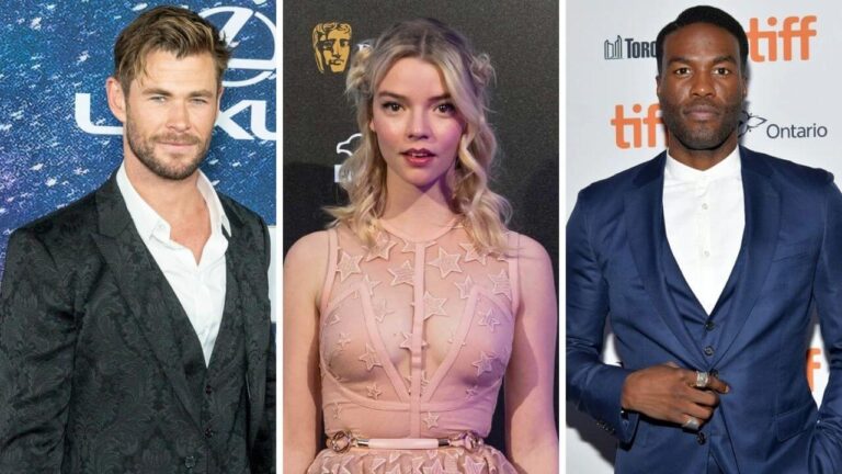 furiosa cast - anya taylor-joy, chris hemsworth, yahya abdul-mateen ii