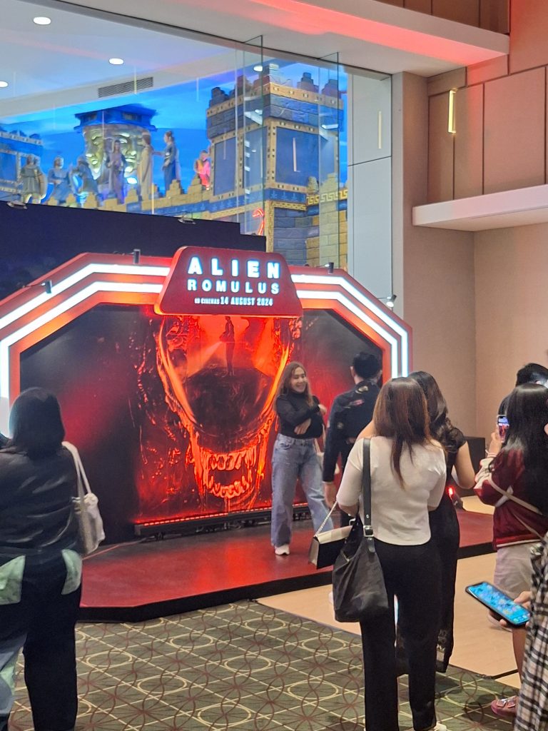 suasana premiere alien: romulus di gandaria city, jakarta, 13 agustus 2024